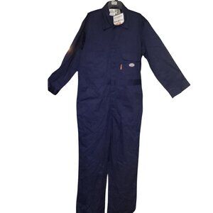 Rasco Flame Resistant Navy Blue Coveralls 48 Tall NFPA Approved New With Tags